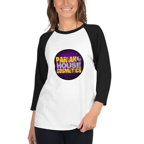 Pariah House Cosmetics 3/4 sleeve raglan shirt